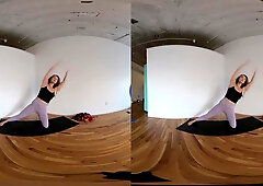 Yoga With the Divinatrix with Surprise Ending - Sexual Tutor and Pro Domme Amateur VR