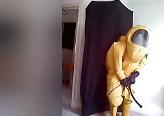 Trellchem Level A Hazmat Suit Inflation Photo Shoot