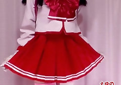 Chinese Crossdresser costume play Getting Off 20151031 sample