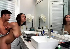 Free Use My Step Sis while Shes Doing Her Make Up - Hailey Rose (ig: @haileyr...