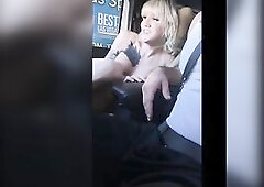 TS Lena Kelly Public Oral Job on the Vegas Undress