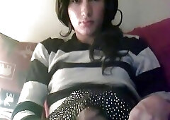 CD Jasmine showing off in a slutty outfit