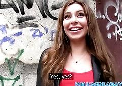 PublicAgent Sexy Russian likes screwing in public