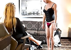 Crossdressing in Order to Be Hired for Maid Position