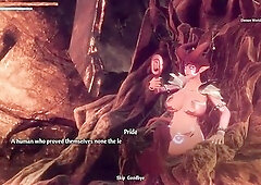 I got the required cambion for Pride's quest, here's her award. this is the gameplay from the game Breeders of the Nephelym made by Derelict