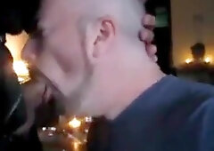 Deep Throating Guy in Suit Cum Swallow 4