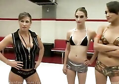 Cutie On TS Cutie Wrestling And Banging