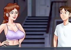 Oral job, warm, summertime saga