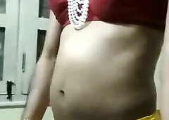 Hot Indian Shemale Jerking