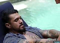 Latin son anal sex with cumshot