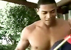 Twink fucks tall muscle hunk flipfuck