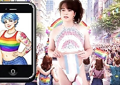 The Pride Parade in Sissy Town - an 8-bit Adventure!