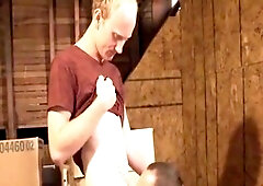 Suck friends cock, gay porn, hot load