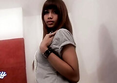 Oriental Tranny Aor Disrobes And 69s In Advance Of Taking Thick Facial