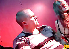 trio pole Dancers with a Taste for dick