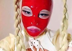 Sissy Latexdoll Masturbation #2