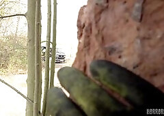 The careless ride turned into a fight for survival. The hell started during the pee break in an abandoned factory. The merry group of young boys and g