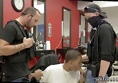 Free gay police movies featuring steamy interracial cop action and hot threesome stories