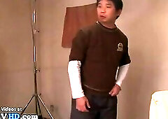 Wonderful teen in uniform enjoys hot group sex