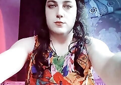 Hawt Costume Large Butt Butt Ladyboy Crossdresser Sissy Solo Tgirl Trans Model Large Booty Cute Legs Blonde