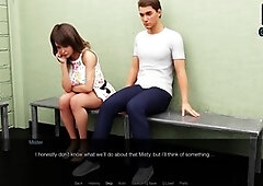 Join the fun with this visual novel featuring big boobs and a naughty twist