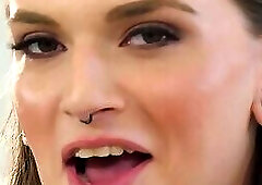 Tranny fucked hot girlfriends tight pussy after she swallowed her dick