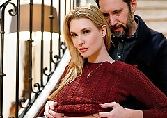 Cutie Ashley Lane gets nicely fucked in the sideways pose