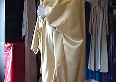 Intense satin sissy action tonight