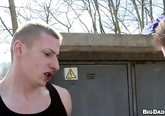 Savkov and Greg fuck hard in public spots