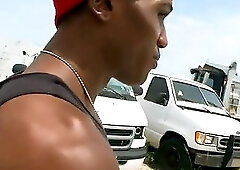 Black & white gay fucking