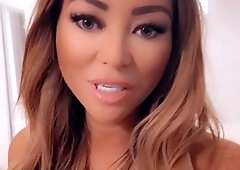 Asian babe sucking and jerking two hard dicks