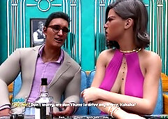 Farewell hookup on the cruise by Porny Games, a naughty adventure comes to an end