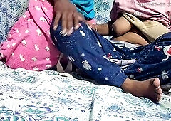 Punjabi mommy and daddy getting down in a steamy lovemaking session