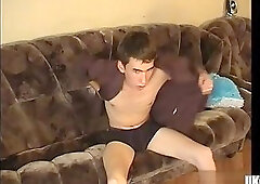 Hot teen rimjob with cumshot