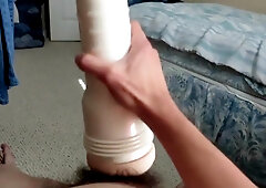 Banging And Nutting Inwards A Fleshlight