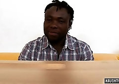 Hot daddy casting with cumshot