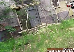 18yo German Teen Slut Picked Up In Public Park And Fuck