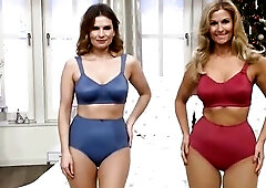 a german Teleshopping Show with good pants & Bras - i love the golden-haired lady