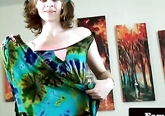 Tattooed bigcock femboi gal jerking off solo