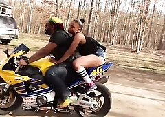 When Don Whoe takes a hotty on an invigorating ride on his crotch rocket, one thing is guaranteed, that guy's getting some moist booty cunt as pr