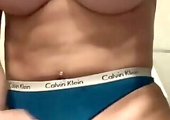 April blue thong mast