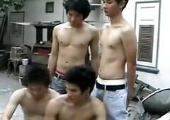 Crazy amateur gay clip with Twink scenes