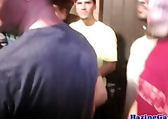 College students humiliated with naked hazing