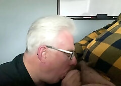 Blowjob from a grandpa