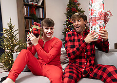 Young lad receives the best Christmas surprise and he's so happy