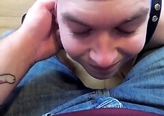 Fat Bear and Skinny Twink BDSM Cock Fun