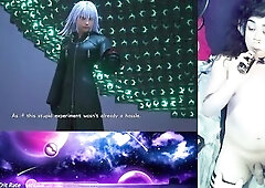 Realm hearts three Cute Trans Catgirl Gamer Succubus Streams Games Whilst Viewers Control her Sex tool