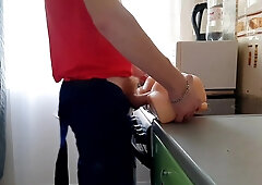 Faux Call Plumber Pokes Imaginary Customer Rock-Hard