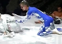 foam wrestling