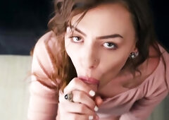 Horny teen Alex Blake plays the ukulele while riding her boyfriend Tony Rubino's big cock